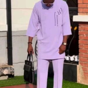 lavender "Senator" wear outfit